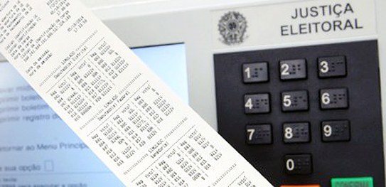 Boletim de urna impresso pela urna eletrônica Boletim de urna impresso pela urna eletrônica