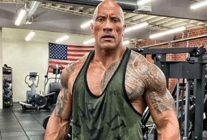O ator Dwayne "The Rock" Johnson