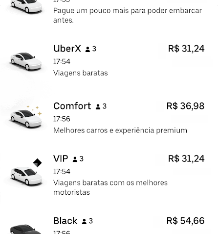 Função 'Prioridade' Uber / Divulgação/Uber