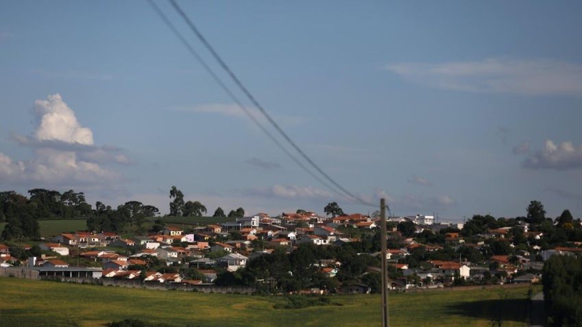 A cidade de Prudentópolis, conhecida como "Pequena Ucrânia" / Pilar Olivares/Reuters (26.fev.2022)