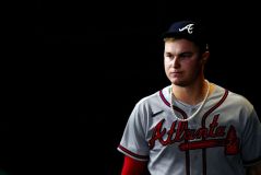 Joc Pederson, jogador americano de baseball do time Atlanta Braves
