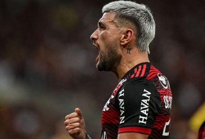 Uruguaio Arrascaeta marcou duas vezes na vitória que deu a classificação ao Flamengo na Copa do Brasil contra o Atlético-MG