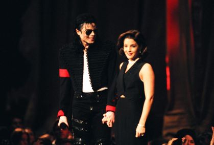 Lisa Marie Presley e Michael Jackson