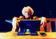 O diretor de teatro José Celso Martinez Correa, ou Zé Celso, durante entrevista realizada na capital paulista.