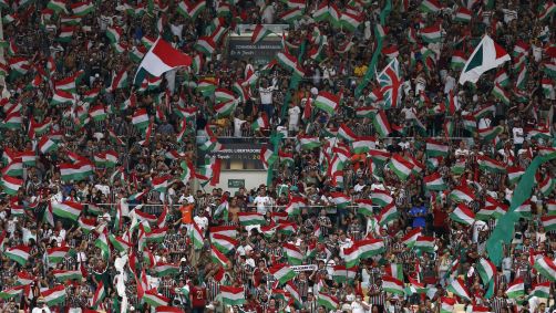 Torcida do Fluminense no Maracanã