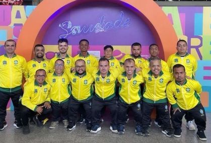 Delegação brasileira na Copa do Mundo de Futsal de Nanismo