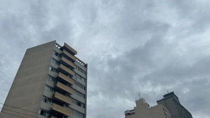céu nublado em São Paulo