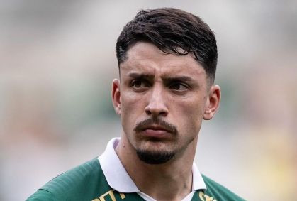 Piquerez em partida do Palmeiras