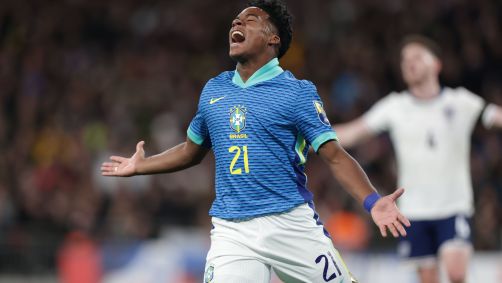 Endrick marcou contra Espanha e Inglaterra e estará na Copa América