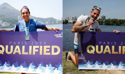 Olimpíada 2024: Brasil conquista duas vagas no remo