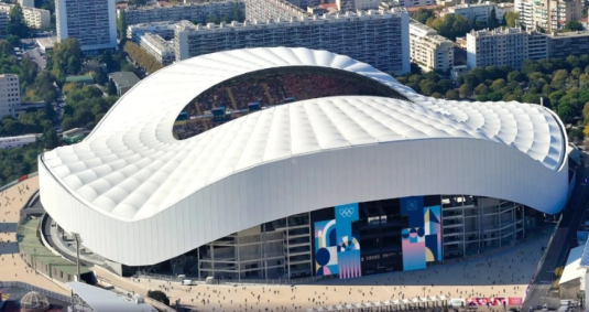 Estádio do Olympique de Marseille, o Velódrome será sede dos Jogos Olímpicos de Paris