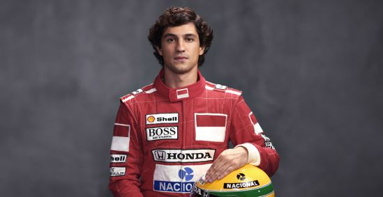 Gabriel Leone interpreta o piloto Ayrton Senna