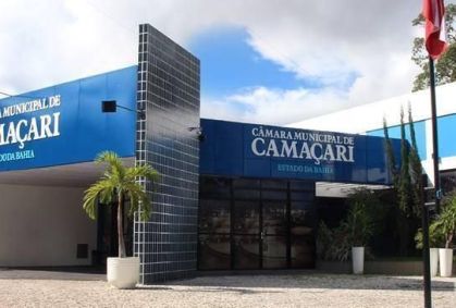 Prédio da Câmara Municipal de Camaçari, na Bahia