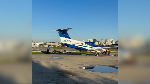 Vídeo publicado apontava o trajeto até Porto Alegre