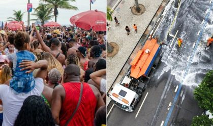 RJ: Bloquinhos deixam 28 toneladas de lixo nas ruas; veja "campeões"