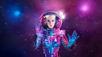 Katy Perry na divulgação do VMA 2017