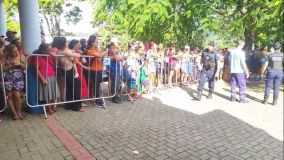 Velório da jovem Vitória Regina de Sousa, 17 anos, morta em Cajamar (SP)