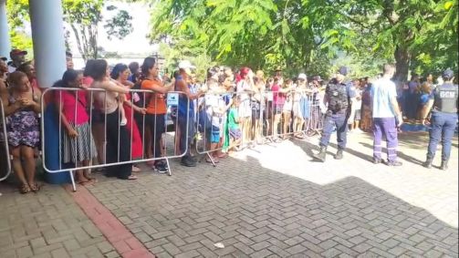 Velório da jovem Vitória Regina de Sousa, 17 anos, morta em Cajamar (SP)