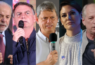Lula lidera contra Bolsonaro, Tarcísio, Michelle e Ciro, diz Datafolha
