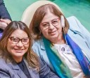 Janja agradece a Cida Gonçalves por trabalho no Ministério das Mulheres