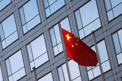 Bandeira da China em Pequim